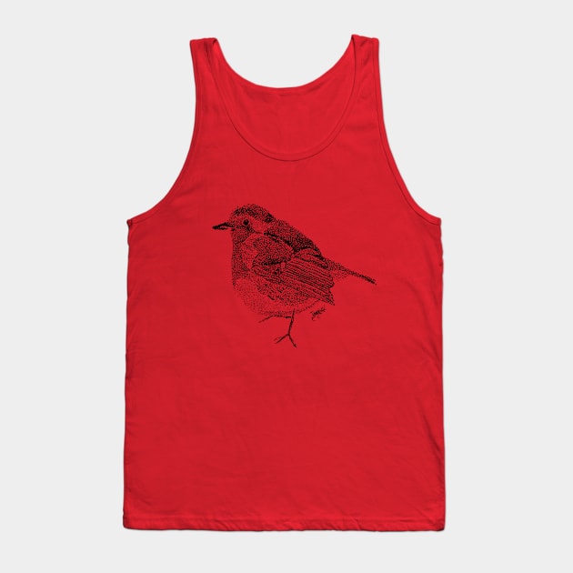 Little Robin Redbreast Tank Top by georgiagoddard